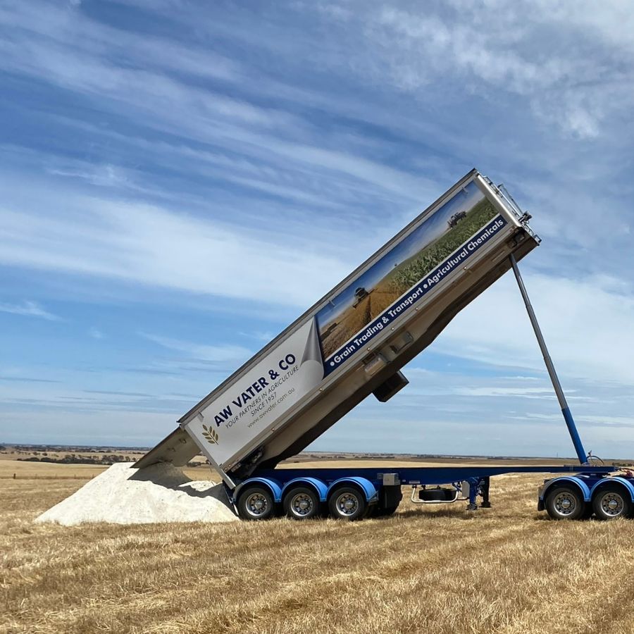 Gypsum-AgLime- Farm-Supplies-Crop-SA--AW-Vater-Grain-Storage-Trading-Transport-South-Australia